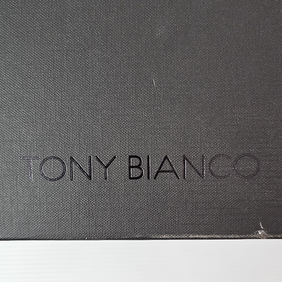 TONY BIANCO Brazen Ankle Boot in Black Luxe Size 10 - Picture 11 of 12